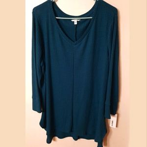 Sonoma XL Women's Blue Longsleeve Blouse NWT